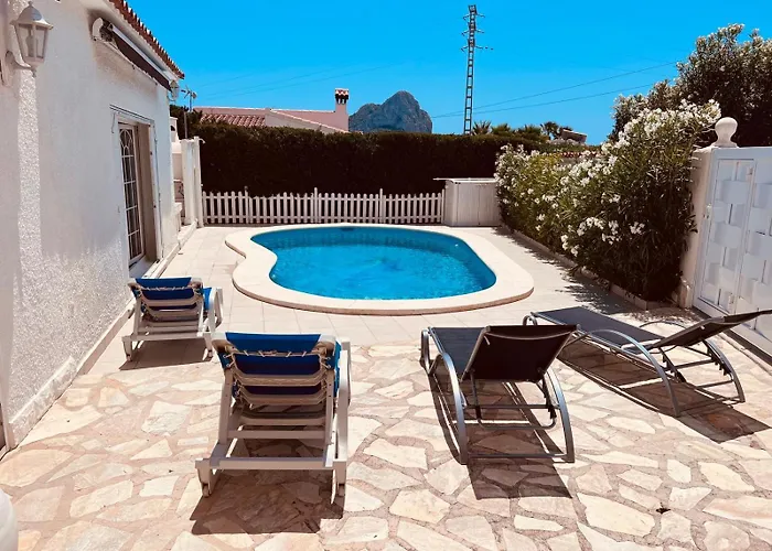 Sunbathing With Private Swimming Pool Calpe